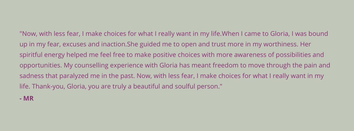 Testimonial | Dr. Gloria McArter